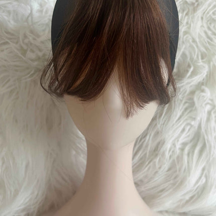 Tillstyle clip in human hair bangs