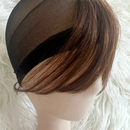 Tillstyle clip in human hair bangs