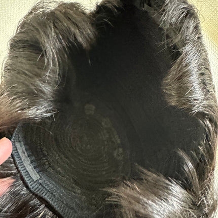 Black Short layered pixie wigs for women human hair glueless