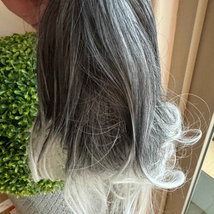 Tillstyle salt and pepper ponytail