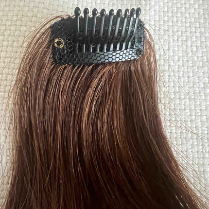 Tillstyle clip in human hair bangs