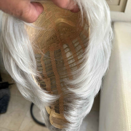 Tillstyle light silver layered wig /short pixy  wig