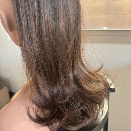 Tillstyle caramel brown clip in ponytail