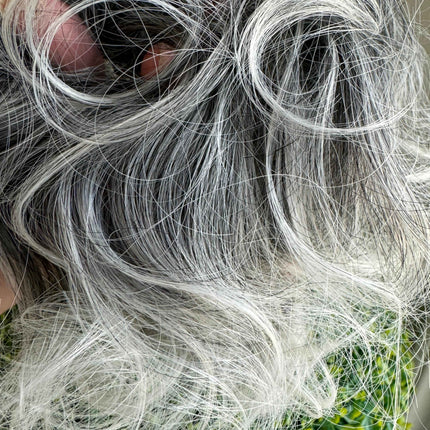 Tillstyle Grey bun salt and pepper