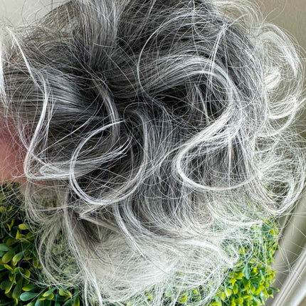 Tillstyle Grey bun salt and pepper