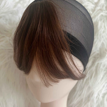 Tillstyle clip in human hair bangs