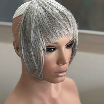Tillstyle blonde grey large bangs