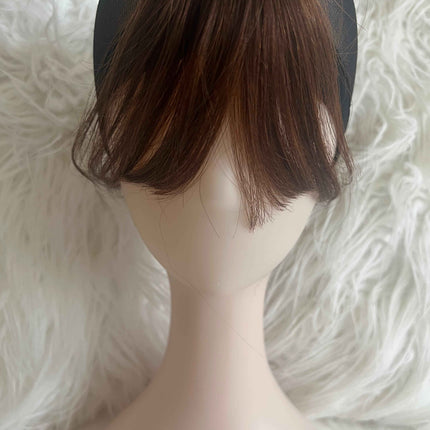 Tillstyle clip in human hair bangs