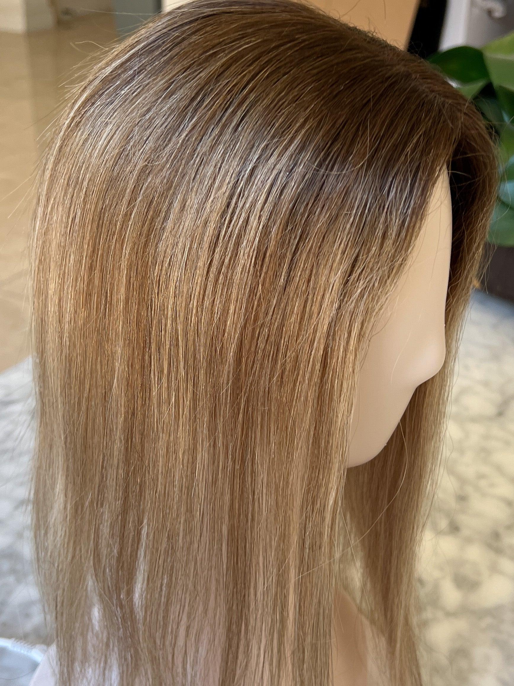 Tillstyle human hair toppers