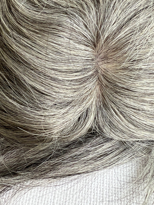 Salt n pepper hair topper