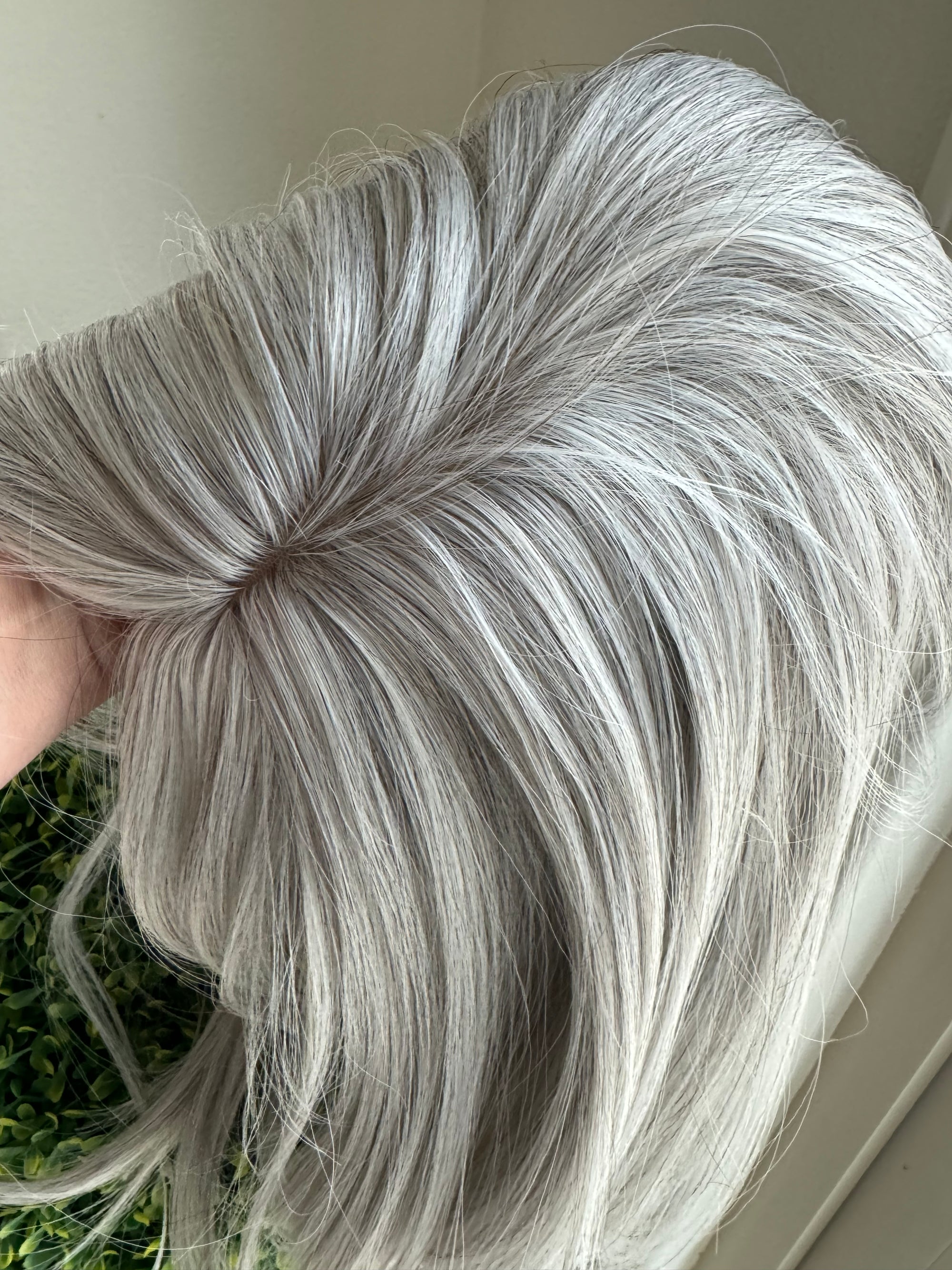 Grey hair toppers