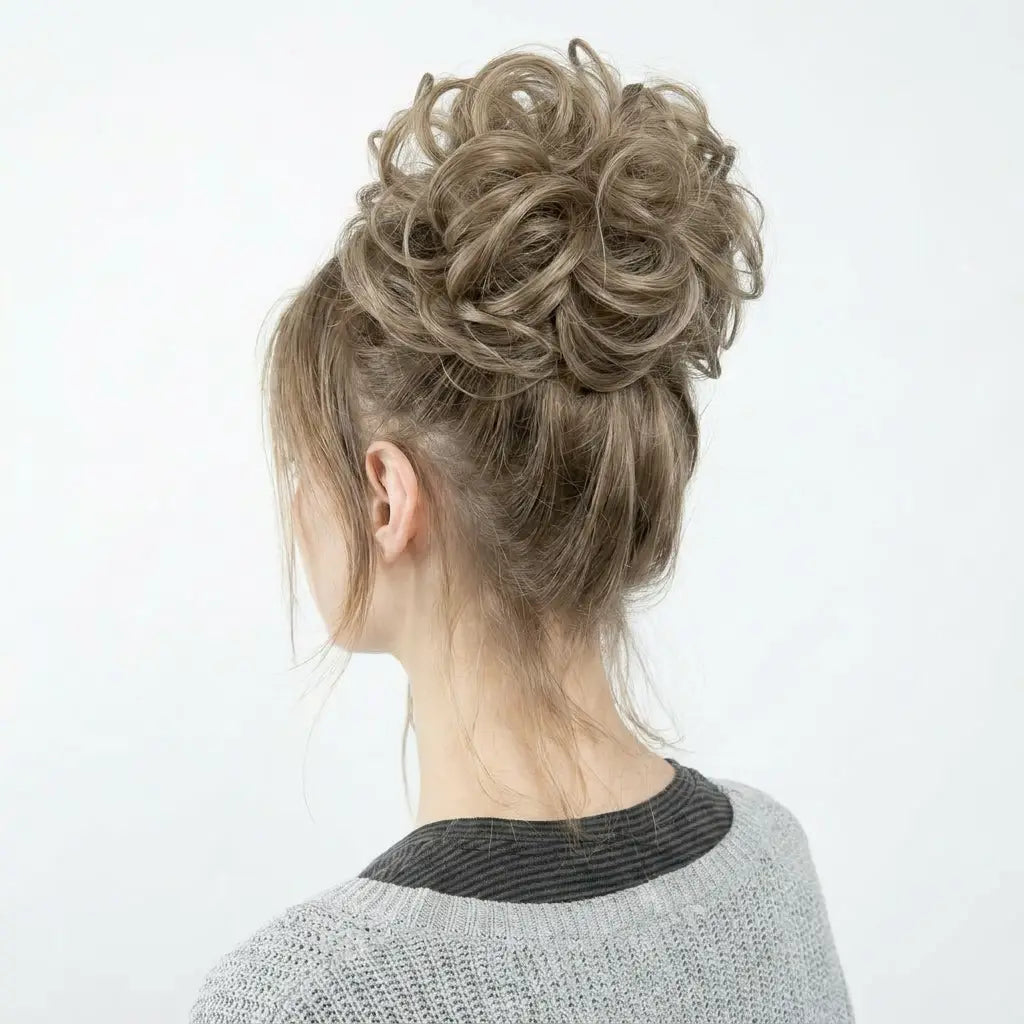 TillStyle Large Messy Hair Bun