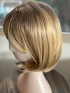 Tillstyle ombre Blonde bob wig with bangs  short hair wigs for women