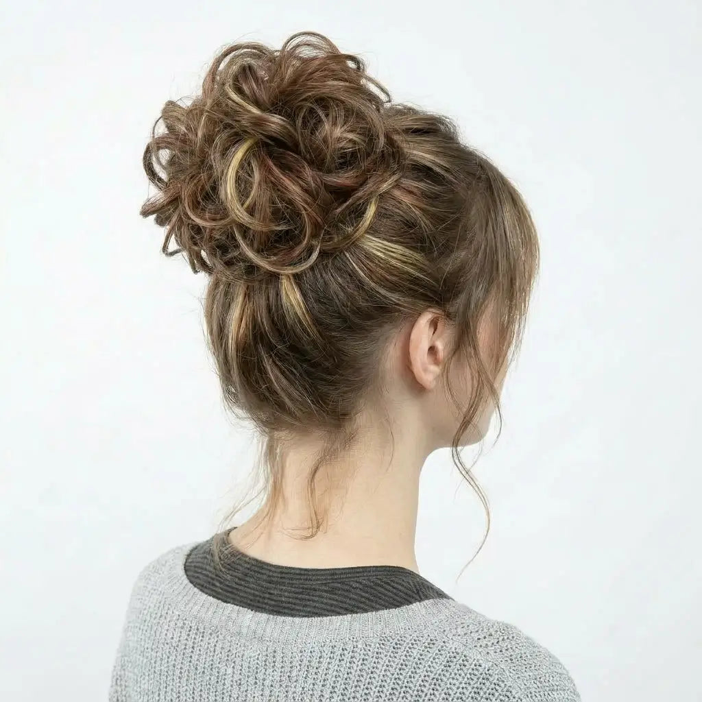 TillStyle Large Messy Hair Bun