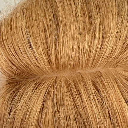 Tillstyle 100% Human Hair Clip In Toppers for women honey blonde