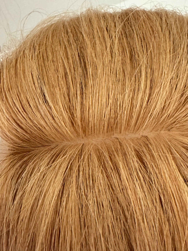 Tillstyle 100% Human Hair Clip In Toppers for women honey blonde