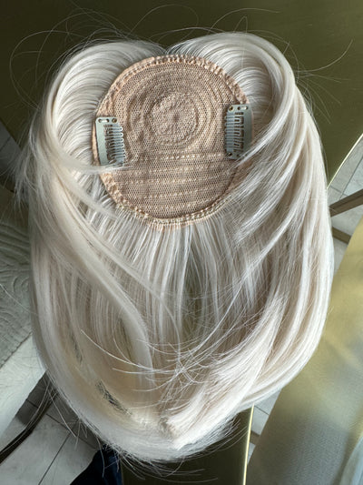Tillstyle bleach  blonde hair piece clip in hair toppers