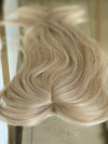 Till style ombre blonde hair toppers for women  /butterfly bangs
