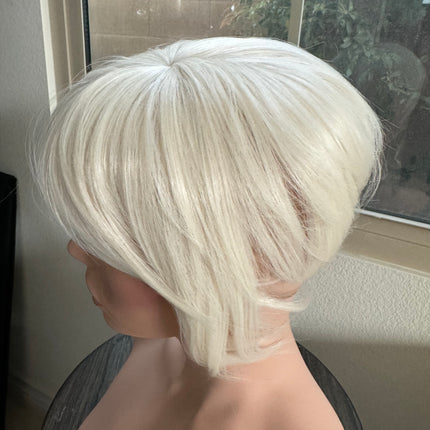 Tillstyle bleach  blonde hair piece clip in hair toppers