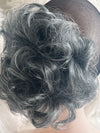 Tillstyle hair bun scrunchie claw clip hair piece bun pieces grey