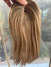 Tillstyle human hair ombre blonde hair piece