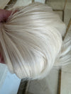 Tillstyle pale white straight hair bun