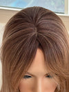 Tillstyle ombre brown topper with bangs/highlighted brown
