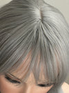 Tillstyle grey bob wig with bangs