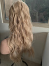 Till style loose body wave invisible wire hair extensions with removable clips