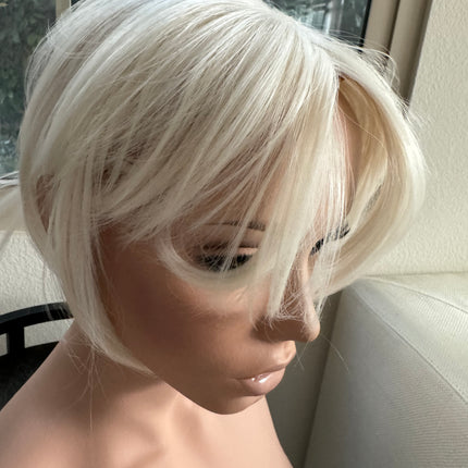 Tillstyle bleach  blonde hair piece clip in hair toppers