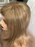 Blonde Synthetic hair toppers with bangs blonde