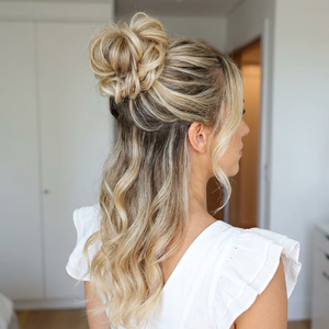 Large Messy Hair Bun Curly Synthetic hair