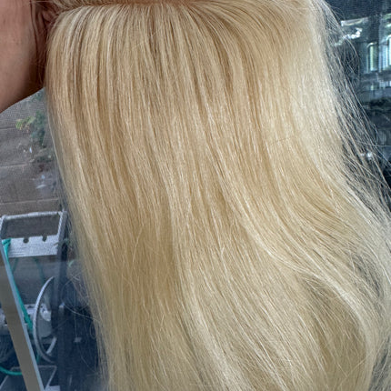 Till style blonde 100% human Hair Toppers for women