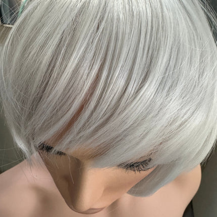 Tillstyle  silver  large clip in bangs thick bangs