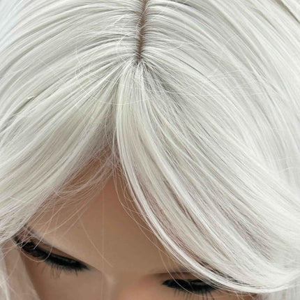 Tillstyle white wig with bangs