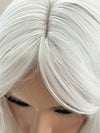 Tillstyle white wig with bangs