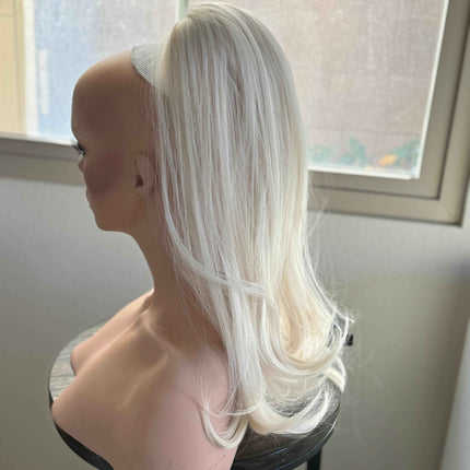 Tillstyle Platinum blonde pony tail