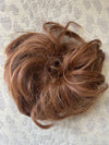 Tillstyle elastic messy bun hair piece curly hair bun pieces  orange brown hair piece