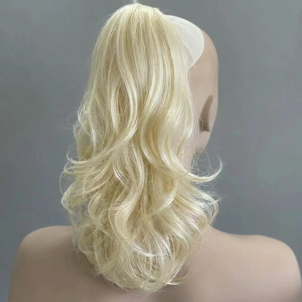 Tillstyle Wavy Ponytail Extension for Women 12 to 14 inch