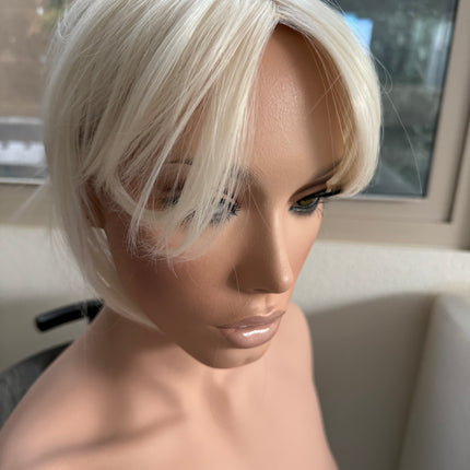 Tillstyle bleach  blonde hair piece clip in hair toppers