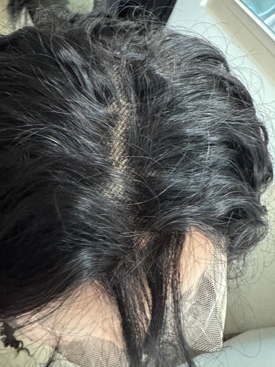 Deep body wave virgin human hair lace front wigs for women brazilian hair