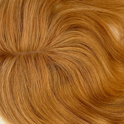 Tillstyle 100% Human Hair Clip In Toppers for women honey blonde