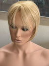 Tillstyle dirty blonde top hair piece honey blonde clip in hair toppers for thinning crown
