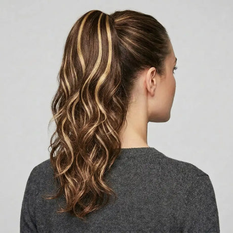 Tillstyle Wavy Ponytail Extension for Women 12 to 14 inch