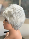 Tillstyle light silver layered wig /short pixy  wig