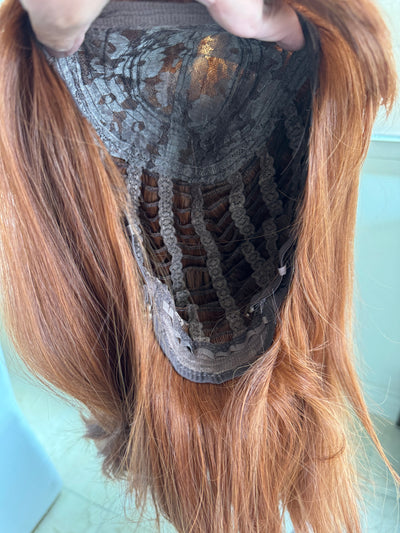 Tillstyle auburn layered wig shoulder length