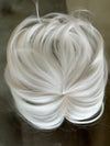 Tillstyle hair piece white clip in hair toppers for thinning crown short hair styles