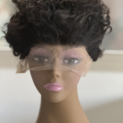 tillstyle black curlyhuman hair lace front wigs f