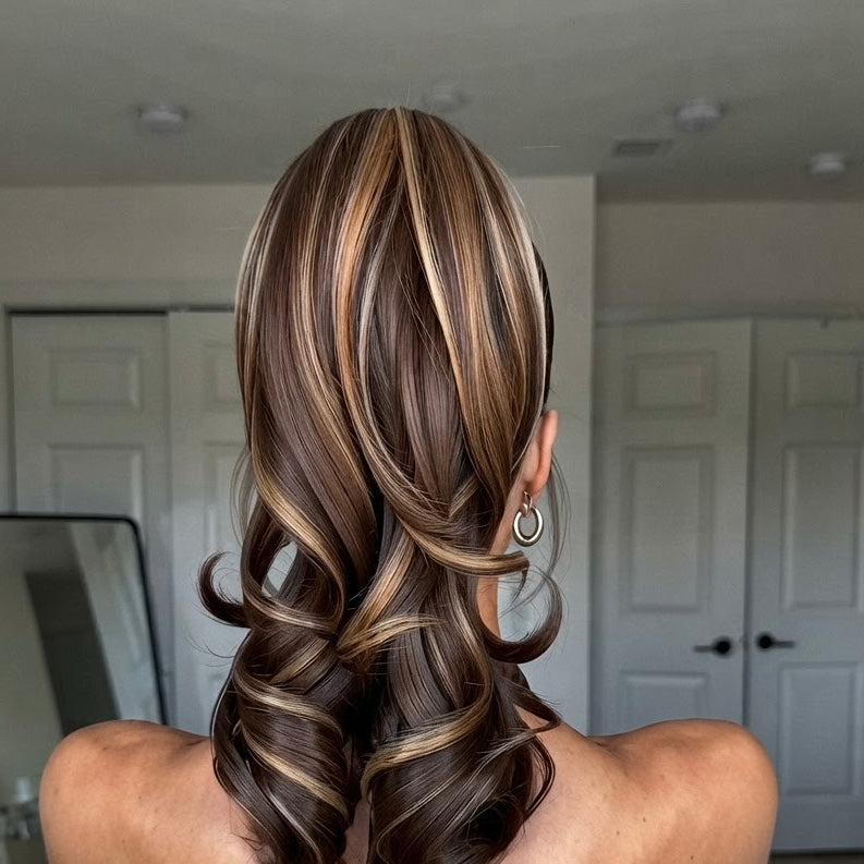Claw Clip straight wavy Ponytail Extension – 14 Inch