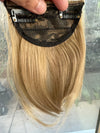Tillstyle ombre  blonde highlights clip in bangs for thinning crown